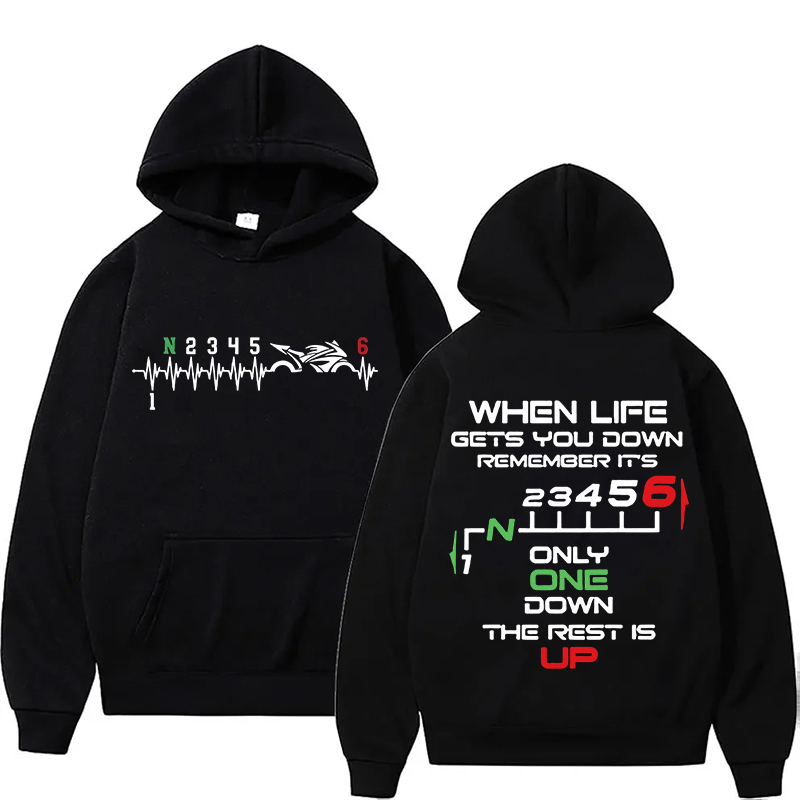 Motorcycle Gear Hoodie - هوديز جديدة 1N23456 بتصميم فريق الدراجات
