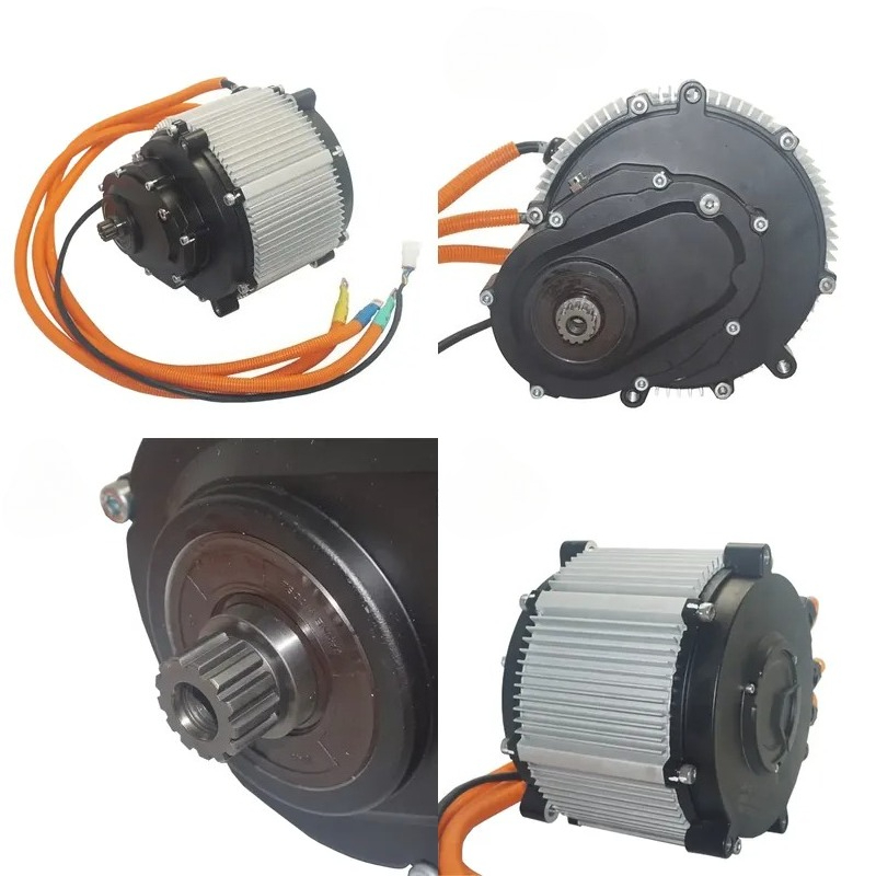 Motorcycle Gear Ratio - محرك كهربائي بدون فرشاة للدراجات النارية