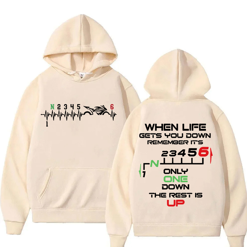 هوديز جديدة 1N23456 بتصميم نبض - مراجعة Motorcycle Gear Hoodie وسعره