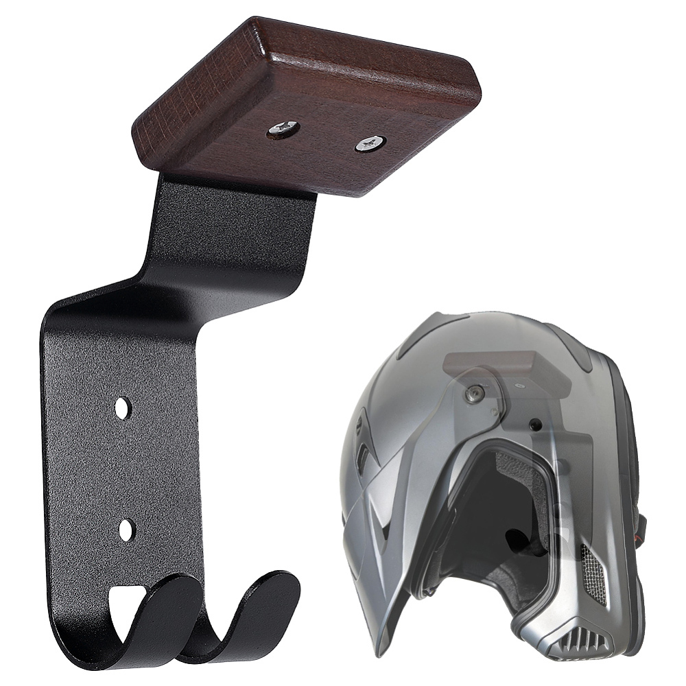 حامل خوذة دراجة نارية أسود، رف - مراجعة Motorcycle Gear Display Rack وسعره