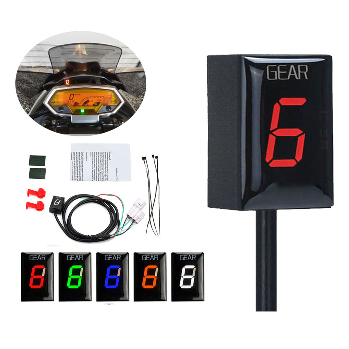 لموديلات ياماها FZS1000 Fazer  - مراجعة Motorcycle Gear Levels وسعره