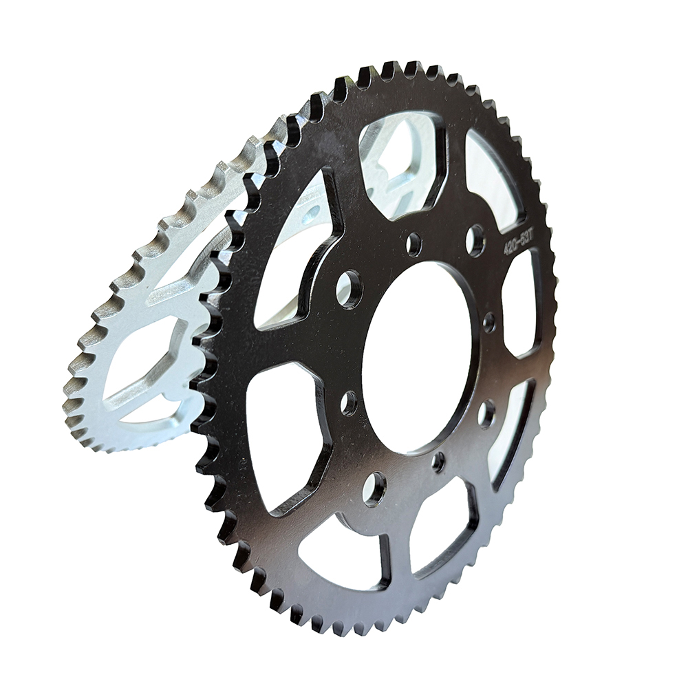 جنط خلفي للدراجات النارية 420  - مراجعة Motorcycle Gear Ratio وسعره