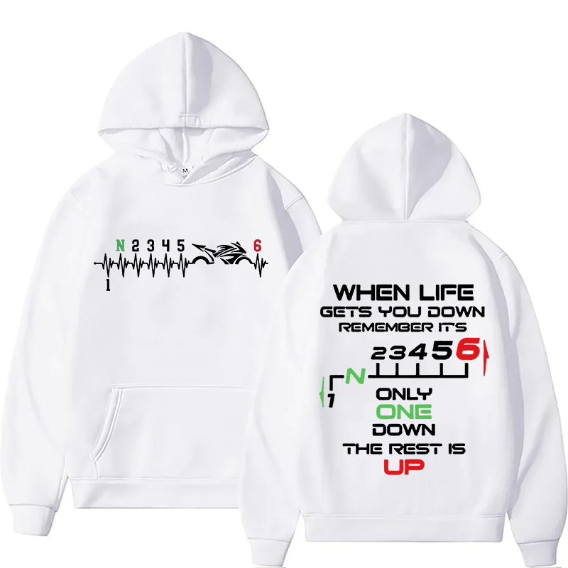 هودي جديد لعام 2026 بطبعة نقلا - مراجعة Motorcycle Gear Hoodie وسعره