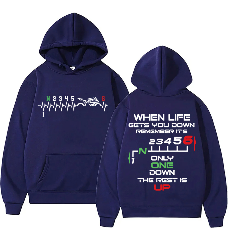 هوديز جديدة 1N23456 بتصميم نبض - مراجعة Motorcycle Gear Hoodie وسعره