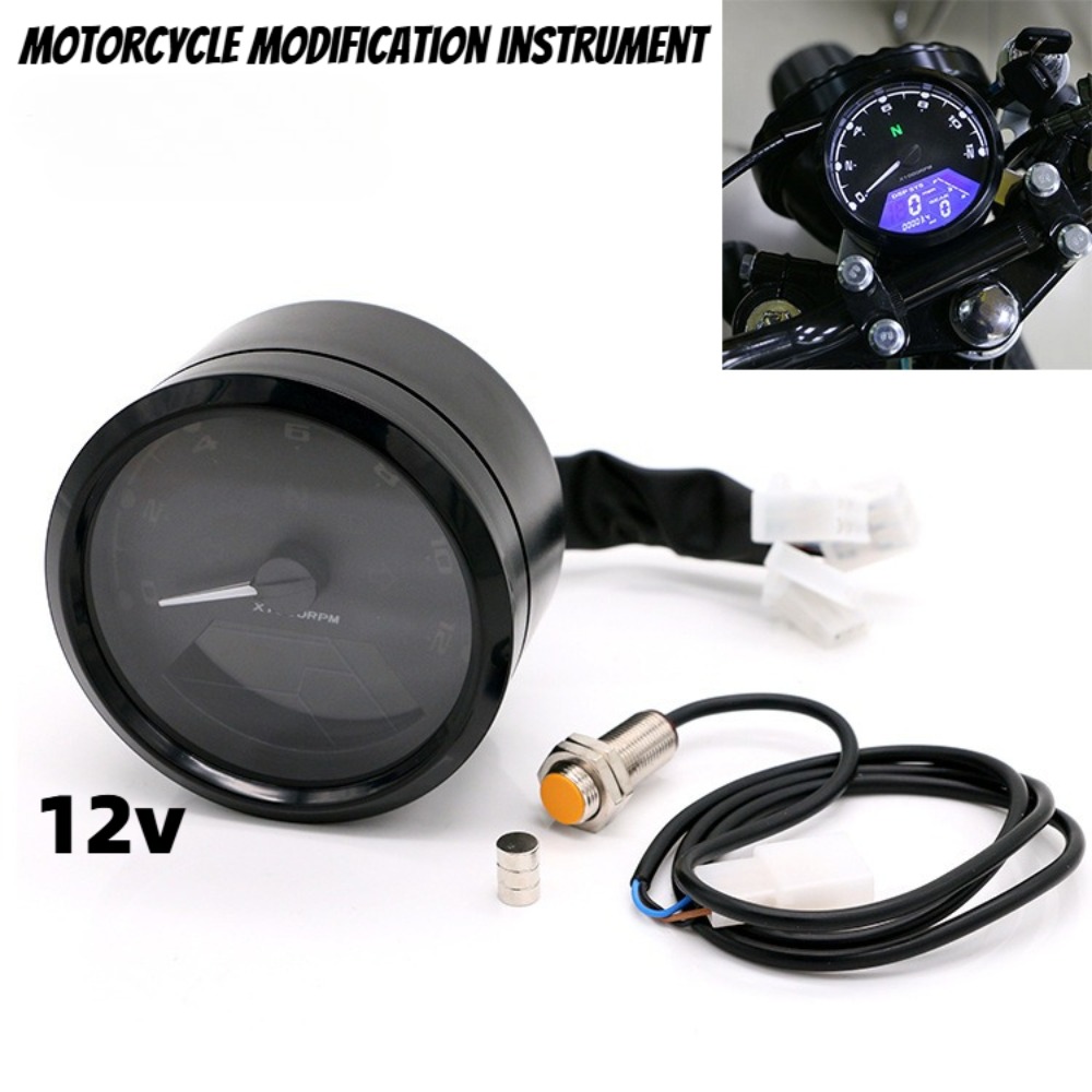 عداد سرعة رقمي عالمي للدراجات  - مراجعة Motorcycle Gear Honda وسعره